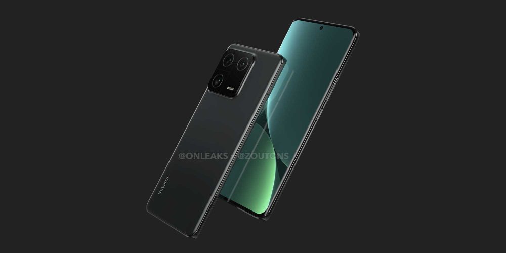 Xiaomi 13 renders