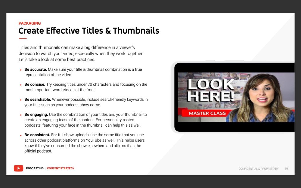 YouTube podcasting guide