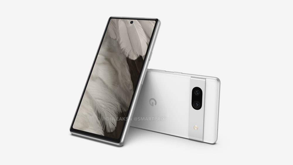Pixel 7a renders