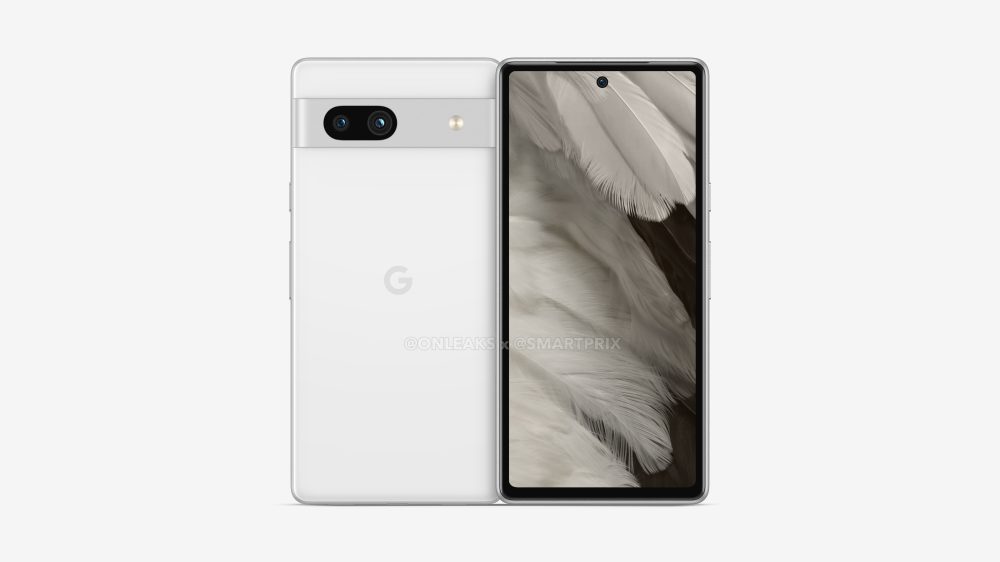 Pixel 7a renders