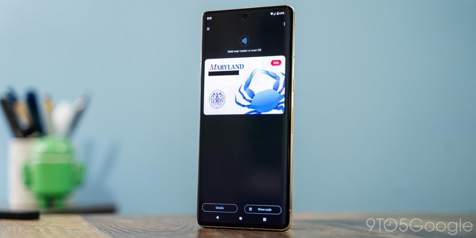 Android Wallet driver's license