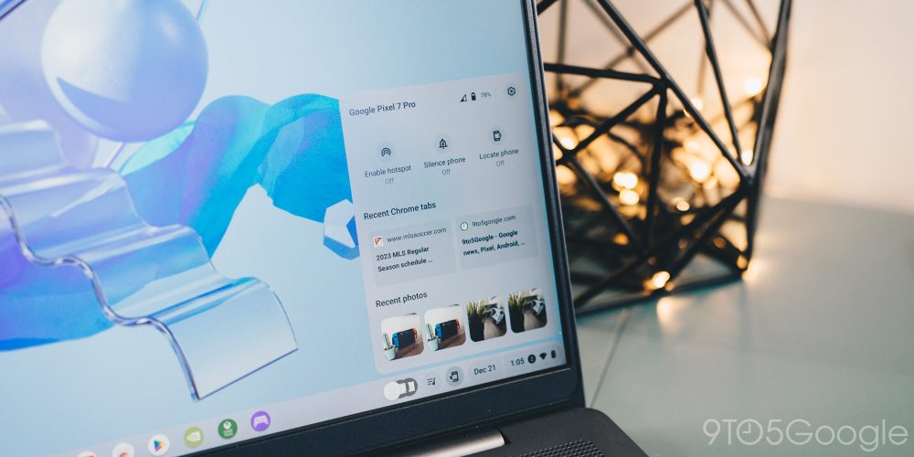 connect android chromebook phone hub