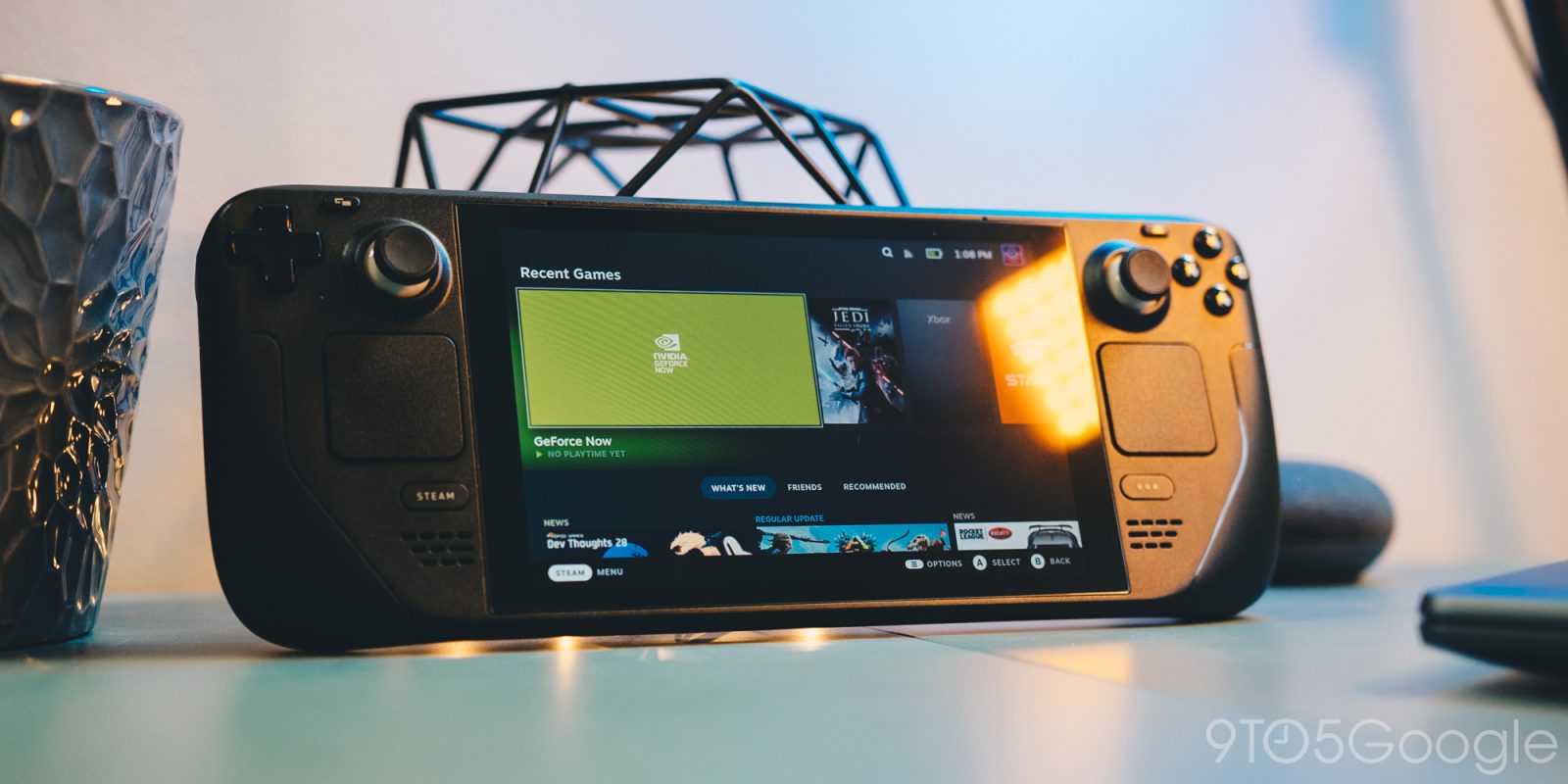 GeForce Now on Steam Deck