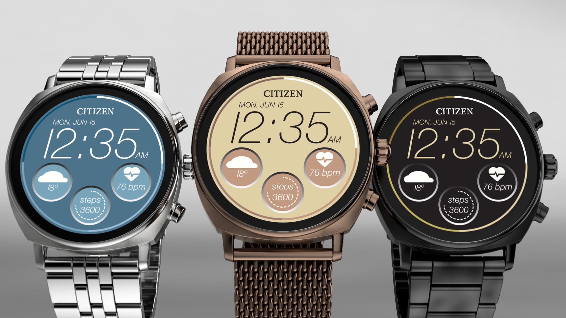 Citizen 2nd-gen Wear OS watch