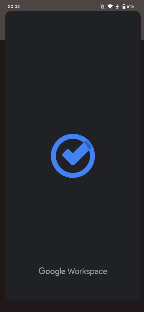 Android animated splash screen