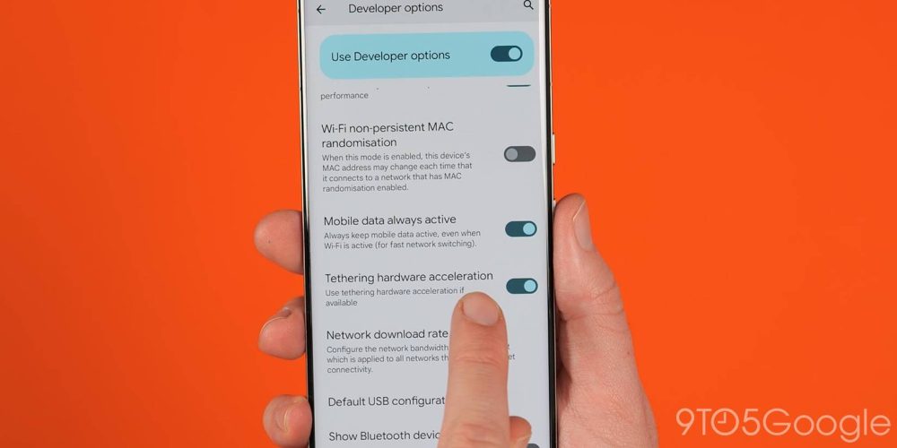 settings to disable in android