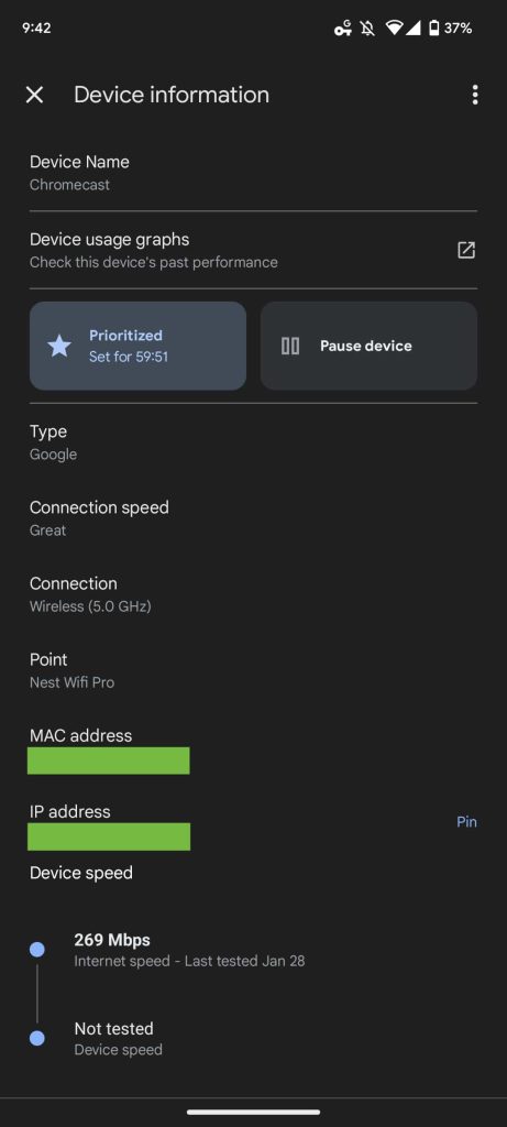 Google Home Wifi devices