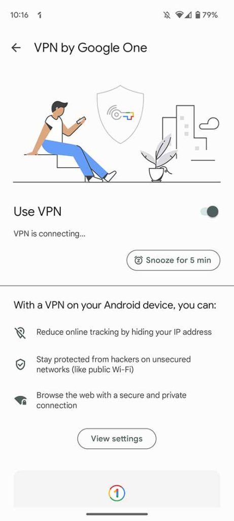 pixel 7 google vpn