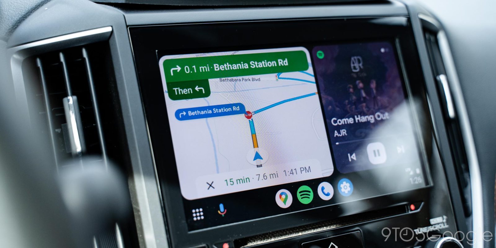 android auto dashboard redesign
