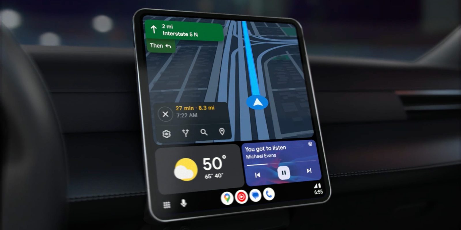 Android Auto redesign