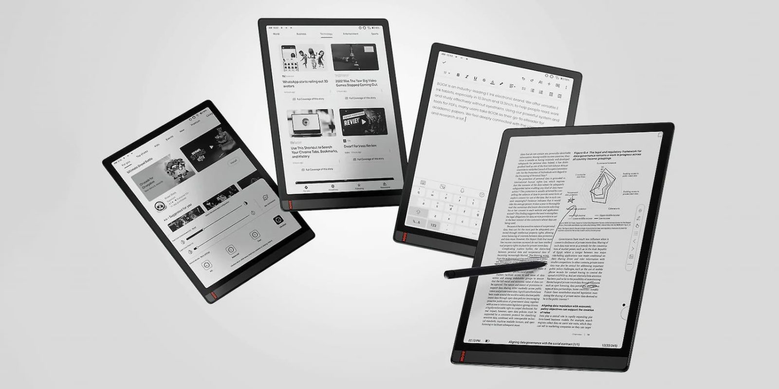 boox tab x e-ink tablet
