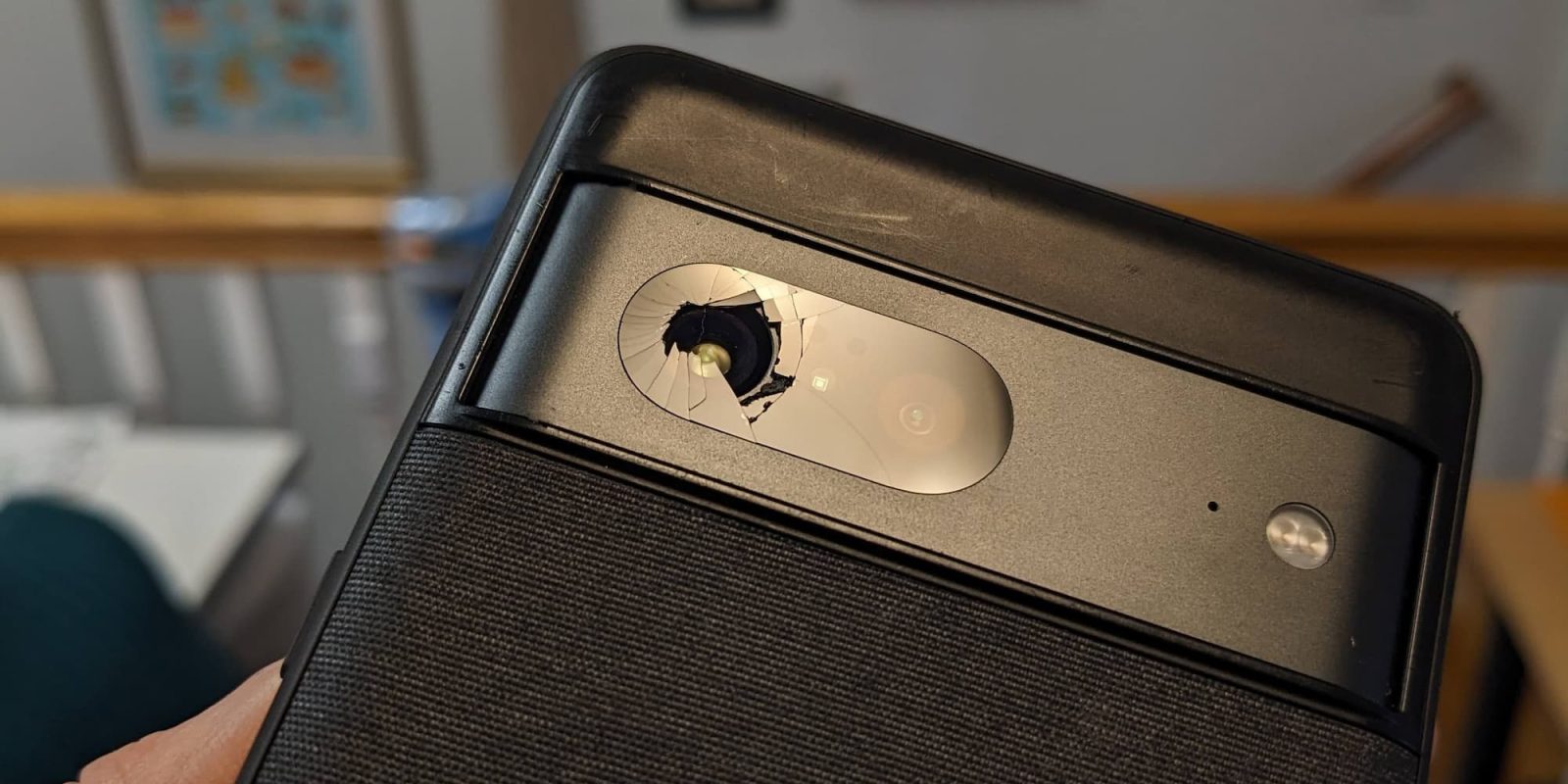 pixel 7 broken camera glass