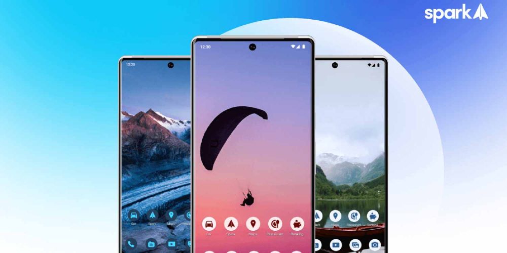 Spark Android 13 update themed icon