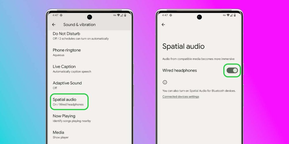 spatial audio pixel buds pro