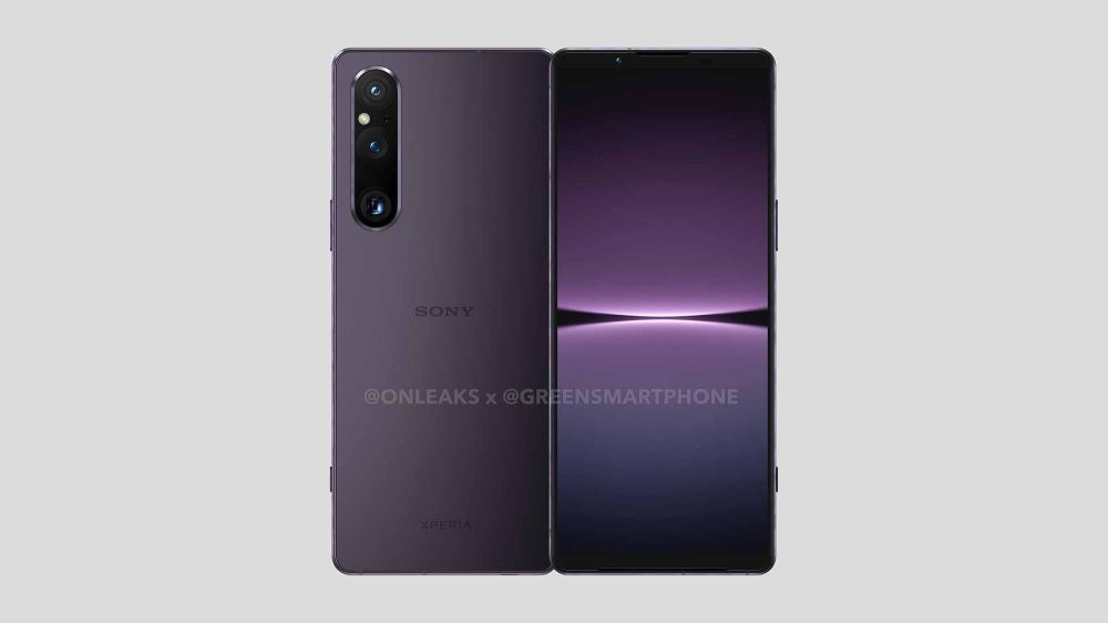 Sony Xperia 1 V renders
