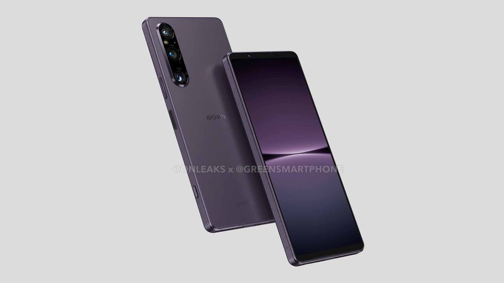 Sony Xperia 1 V renders