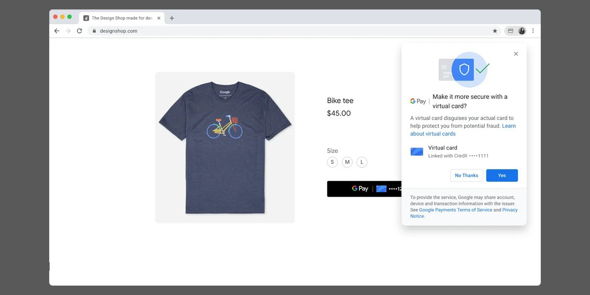 american express virtual cards google pay