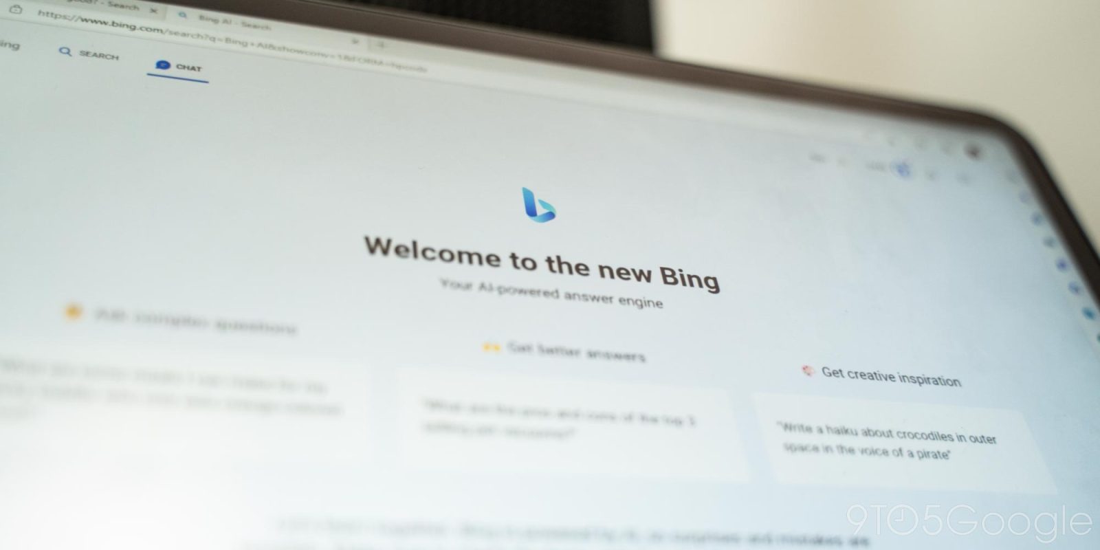 new bing