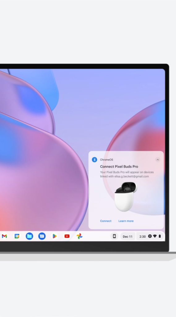ChromeOS 111 Fast Pair