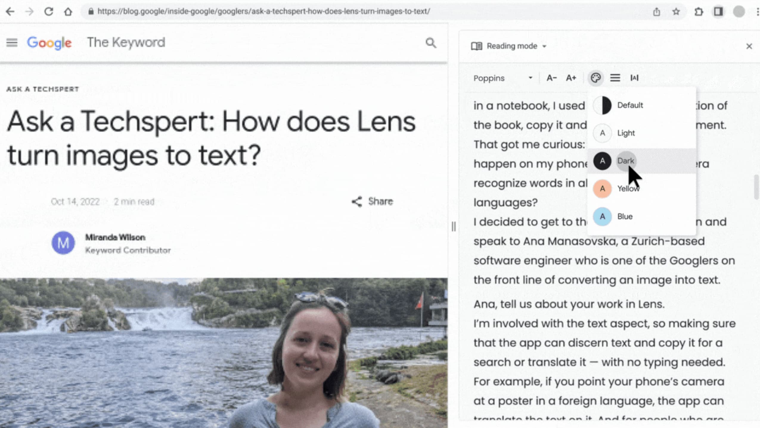 Chrome Reading Mode
