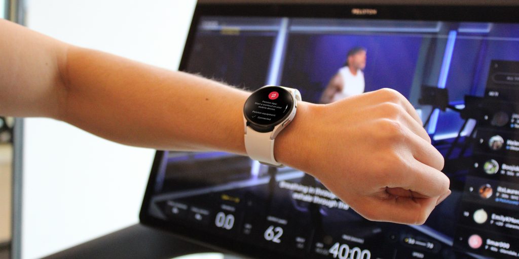 peloton wear os galaxy watch heart rate