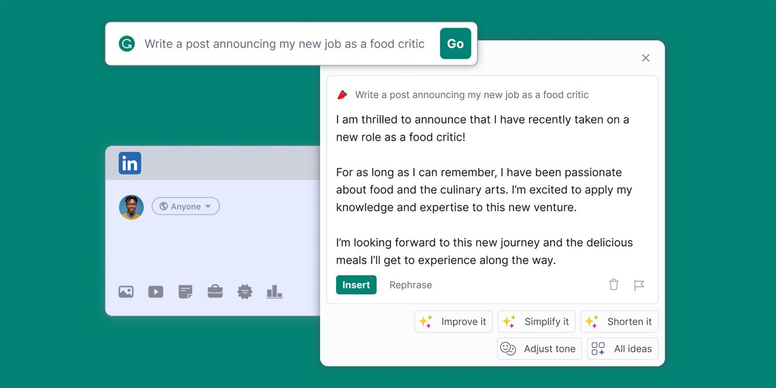 grammarly generative ai