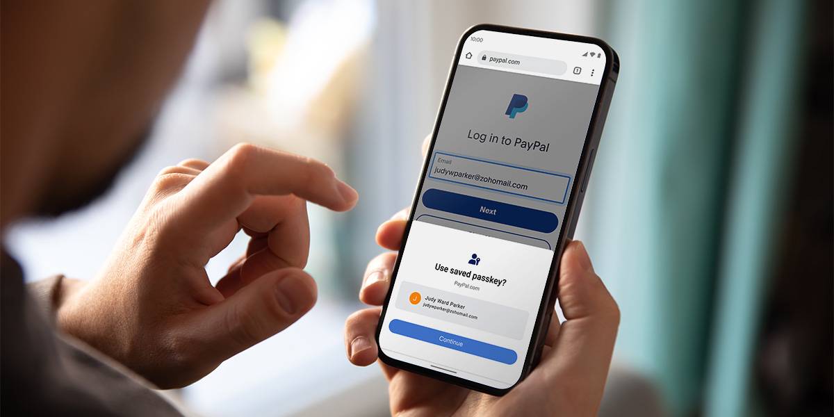paypal passkey android