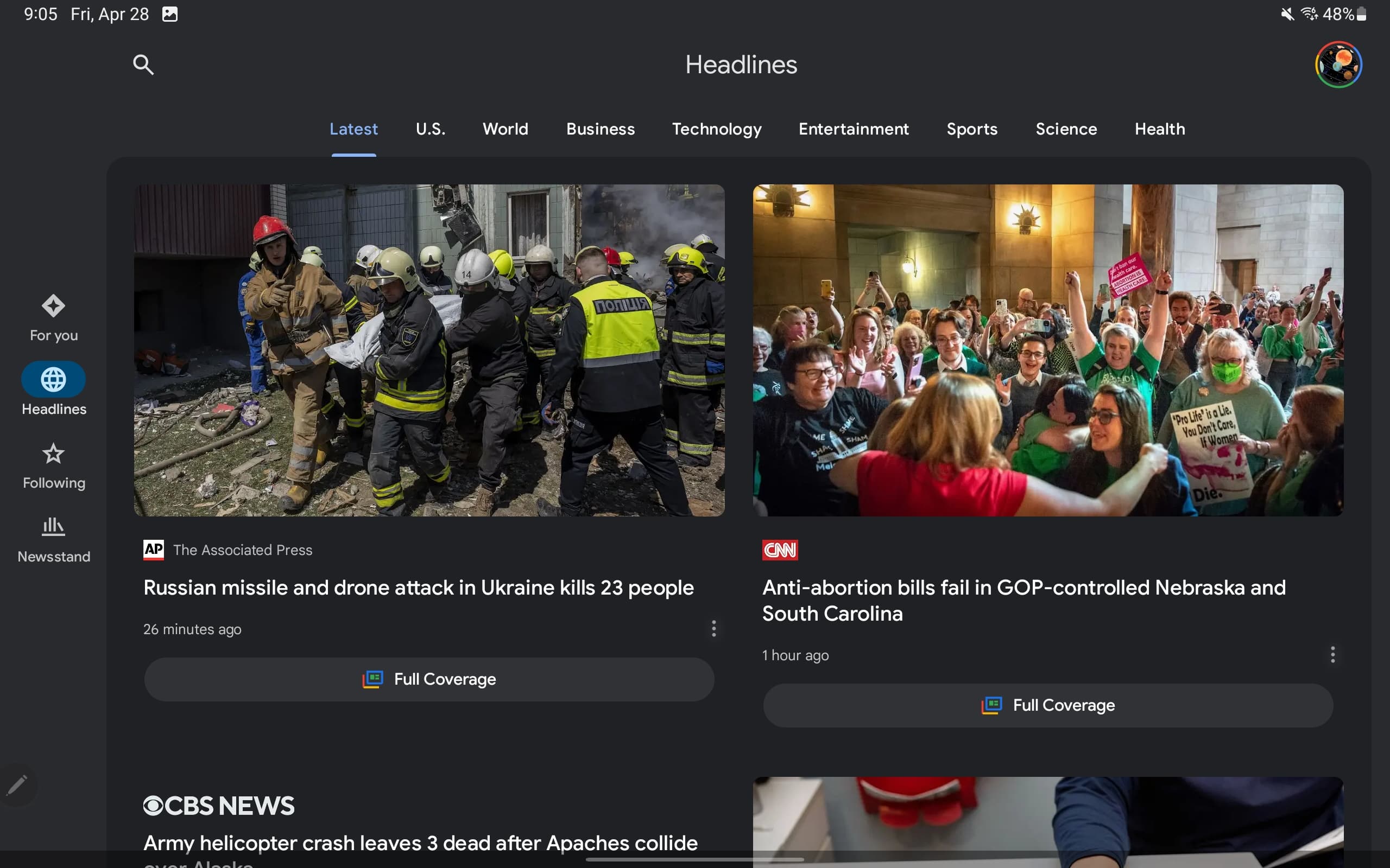 Tech News Material You