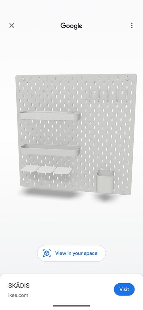 IKEA 3D Google