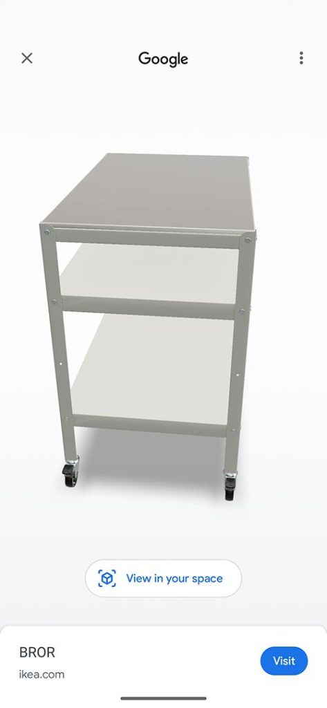 IKEA 3D Google