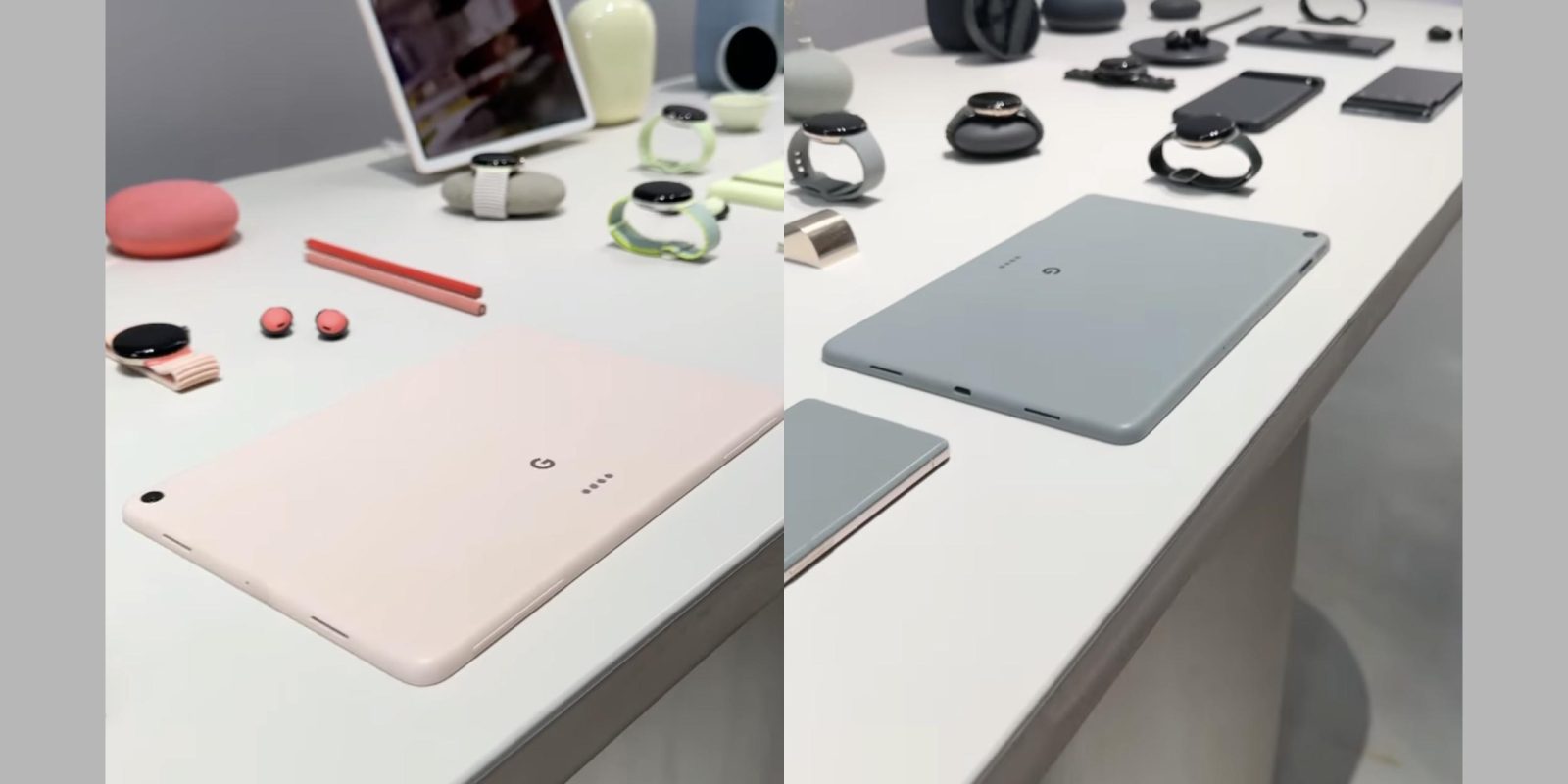Pixel Tablet colors coral