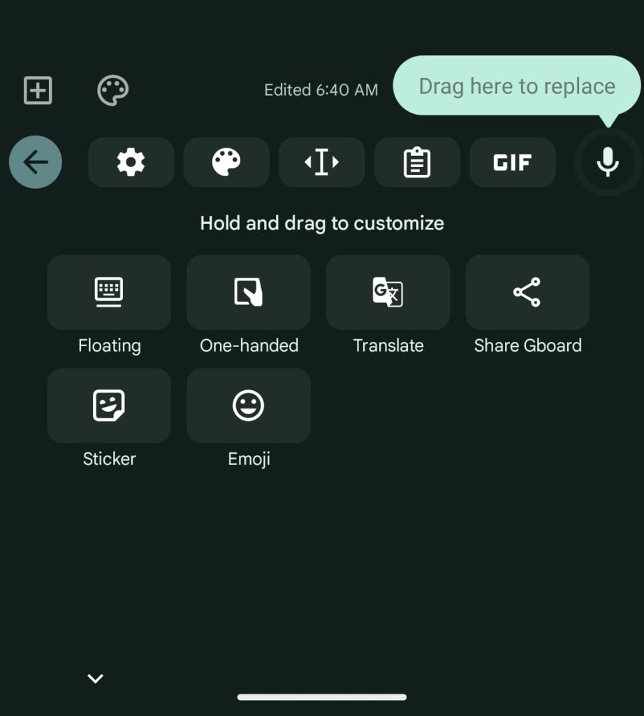 Gboard shortcuts redesign