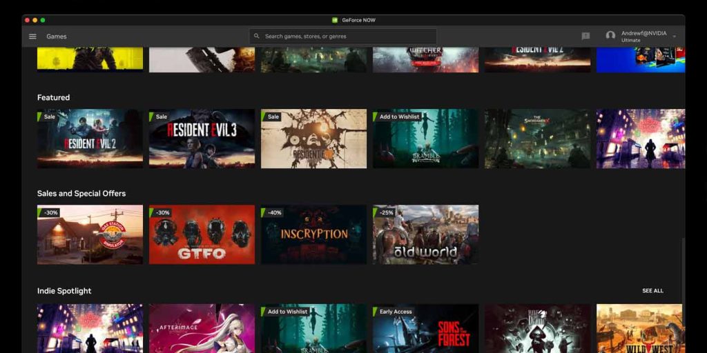 GeForce Now Xbox games