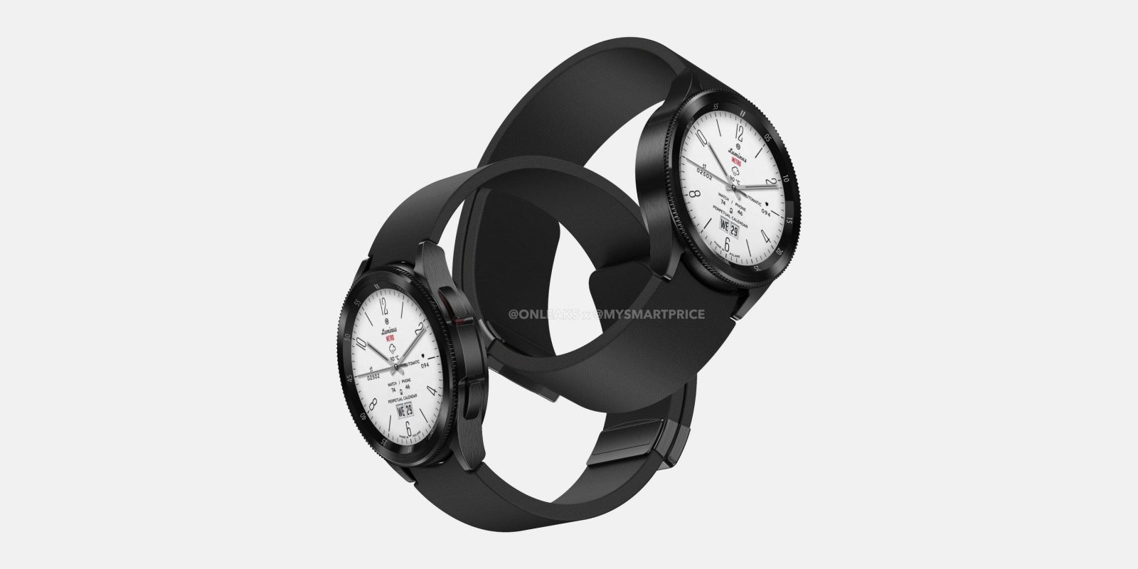galaxy watch 6 classic design leak