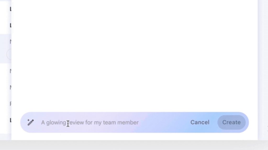 Gmail generative AI testers