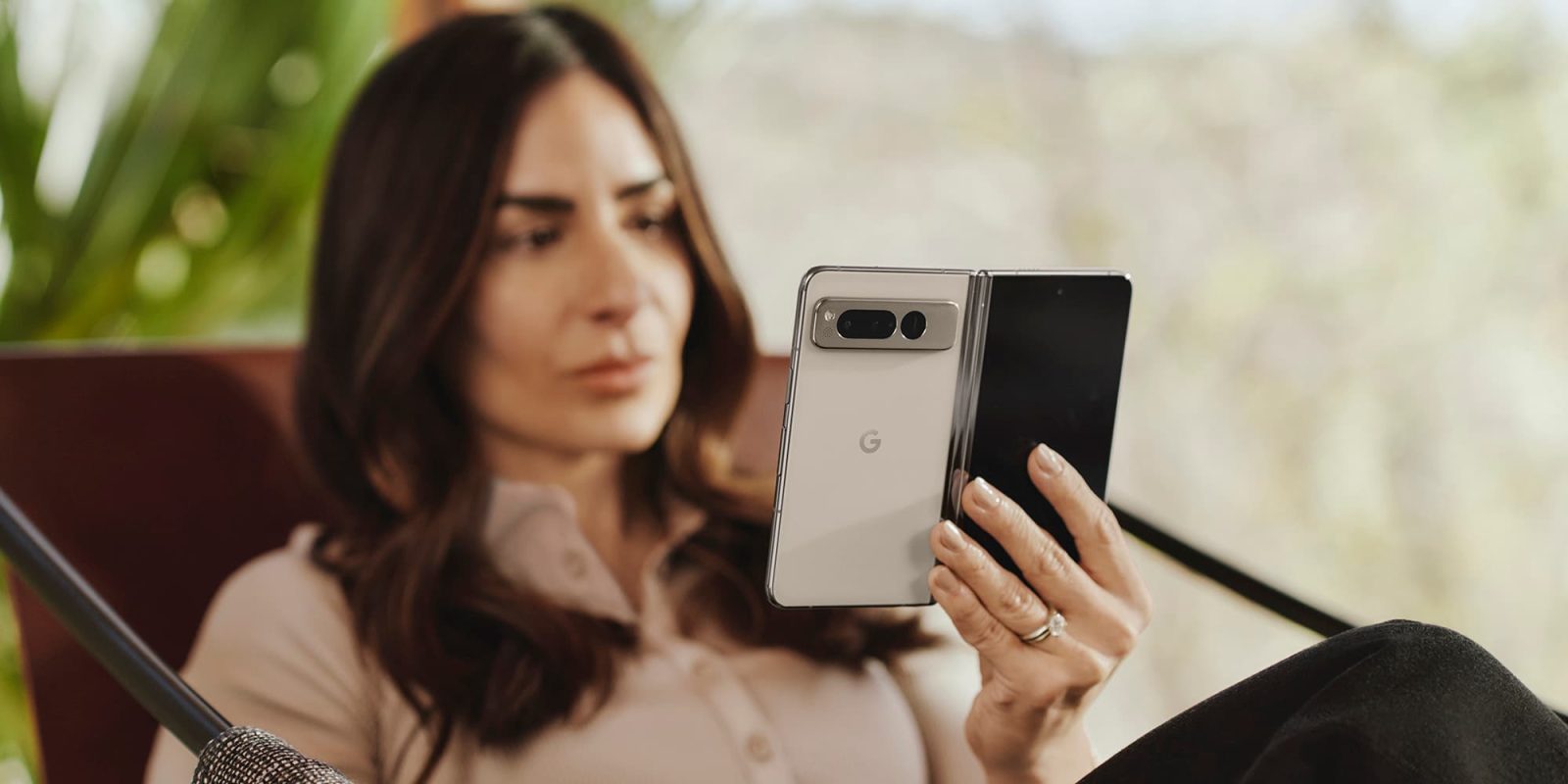 google pixel fold unfolded