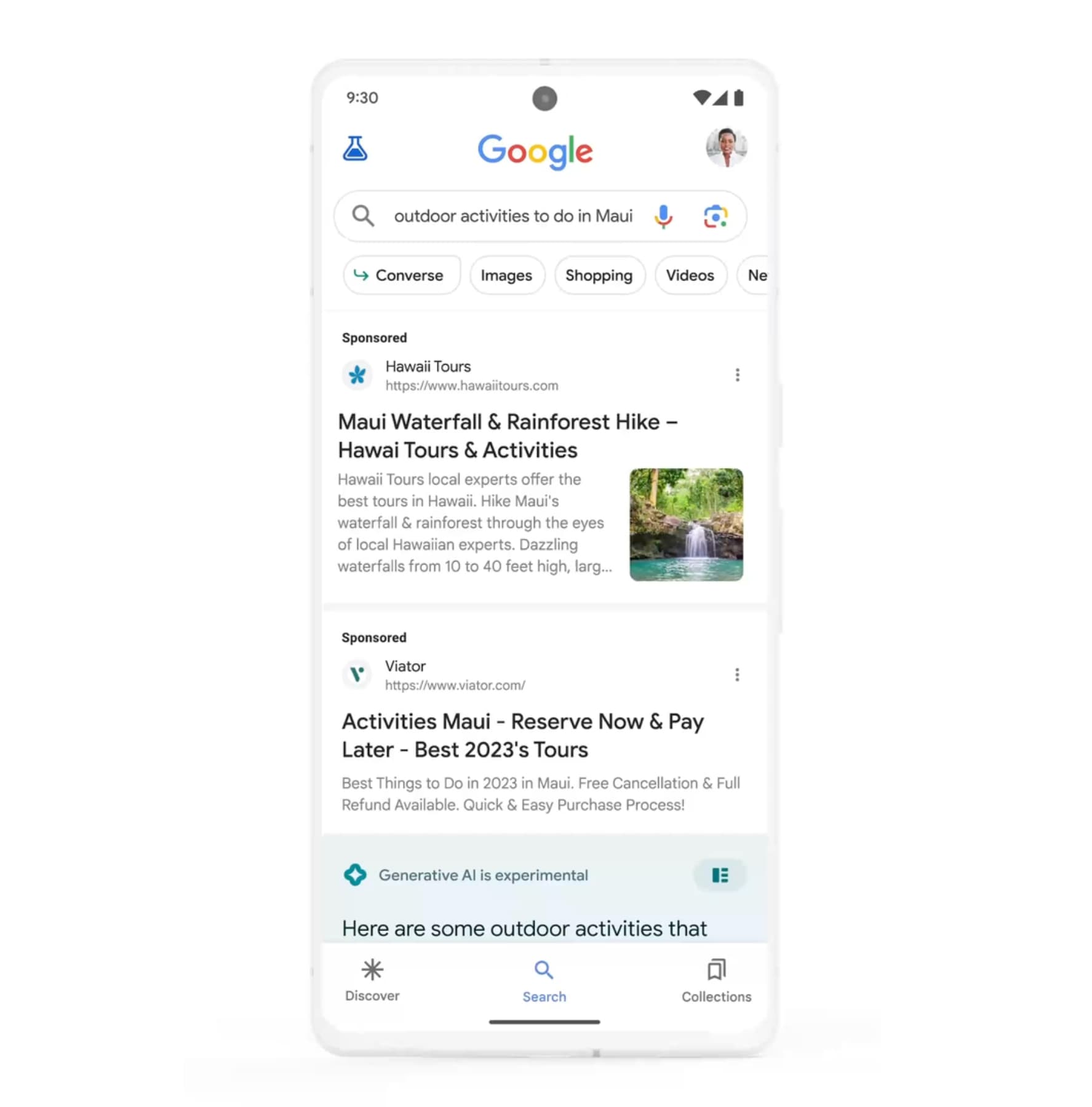 Google SGE ads