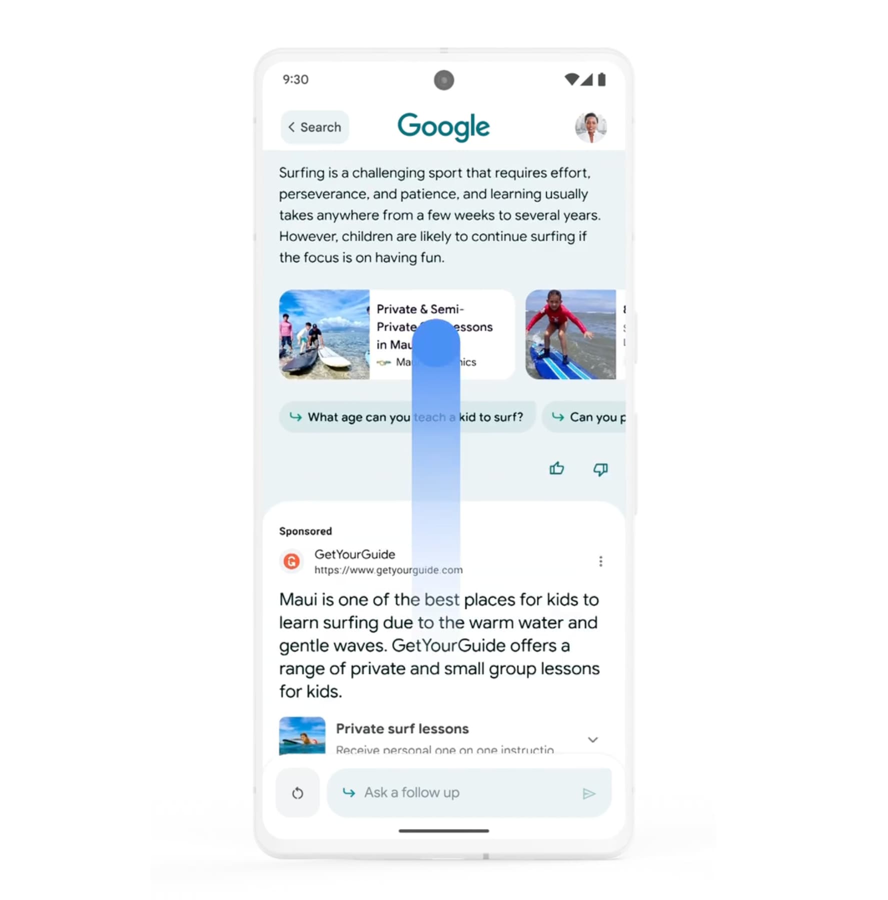 Google SGE ads