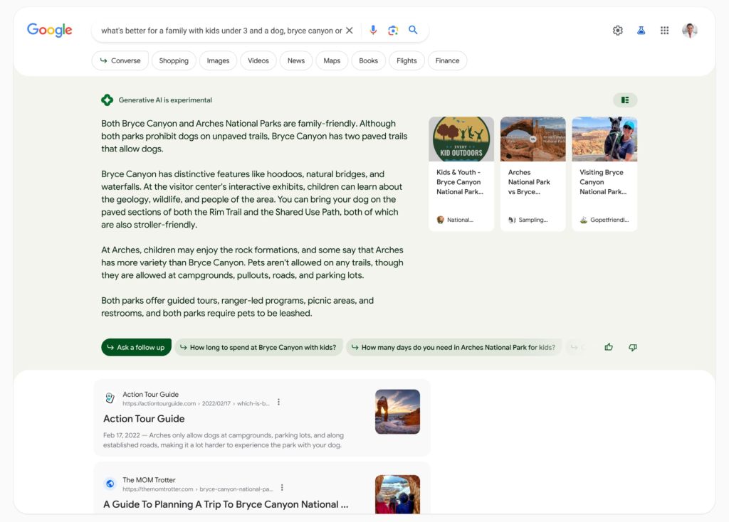 Google Search Generative Experience