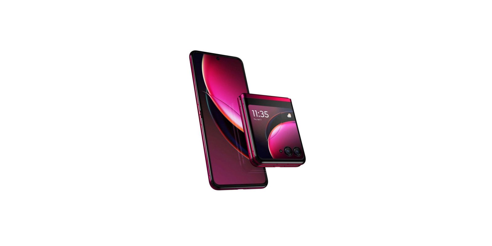 motorola razr red magenta leak