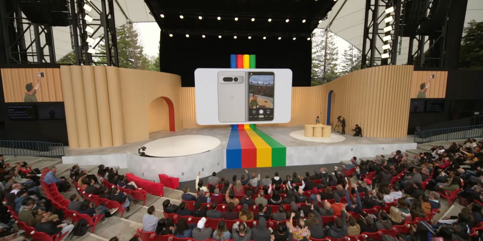 Pixel Fold Camera