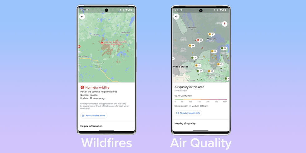google maps layers
