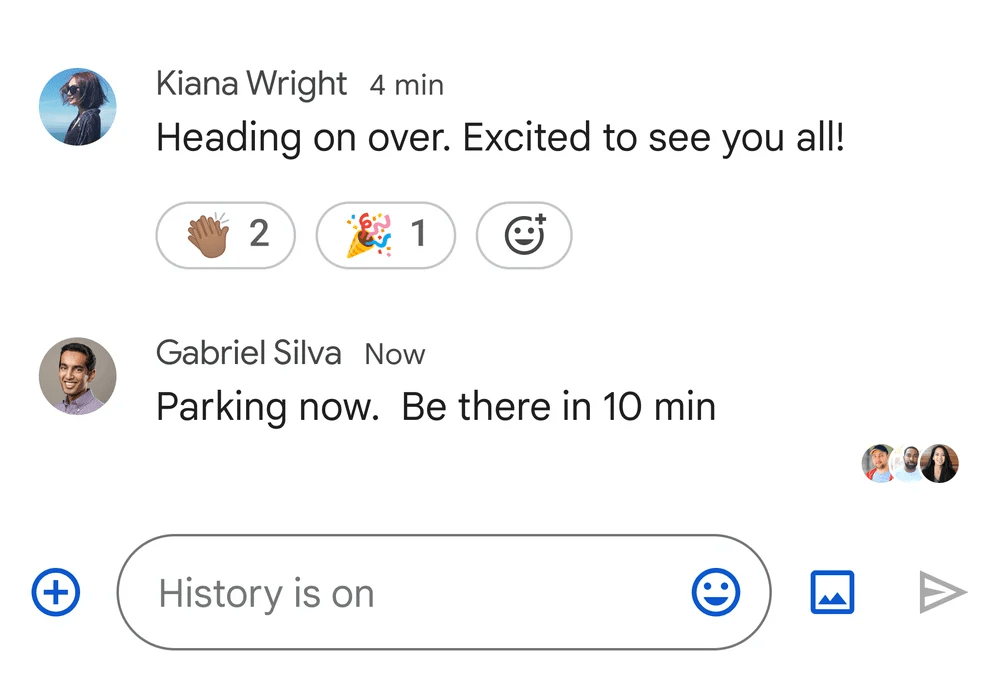 Google Chat friends