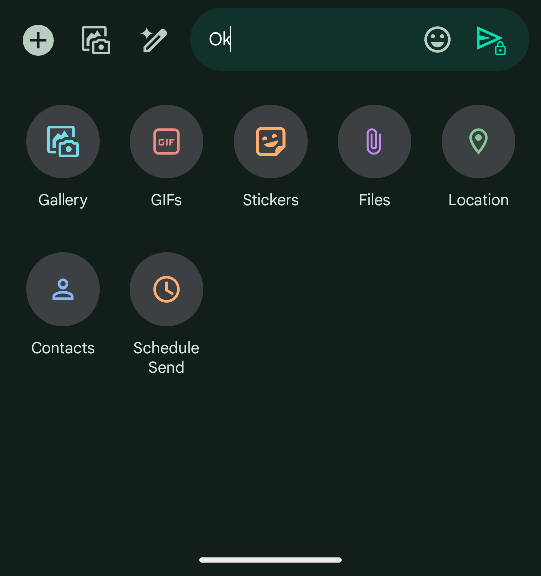 Google Messages crowded