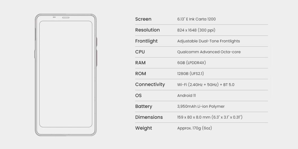 boox palma android e-reader