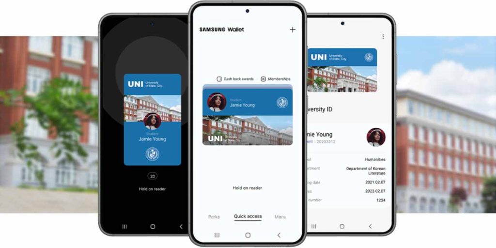 Samsung Wallet Student ID
