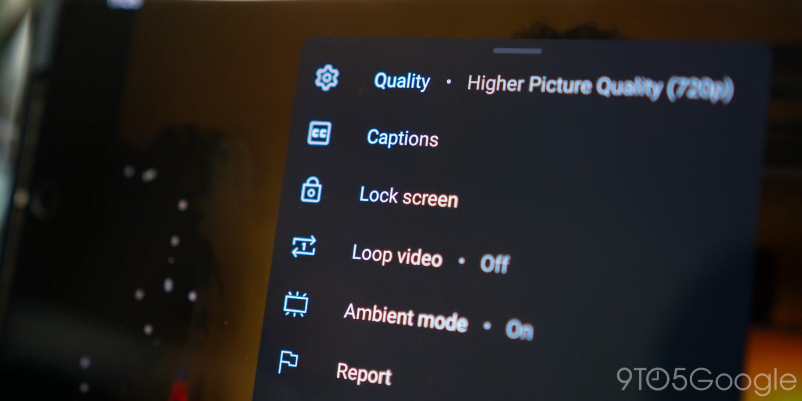 youtube lock screen