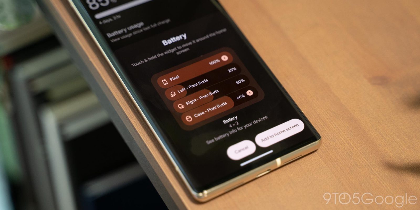 android 14 beta 4 battery widget