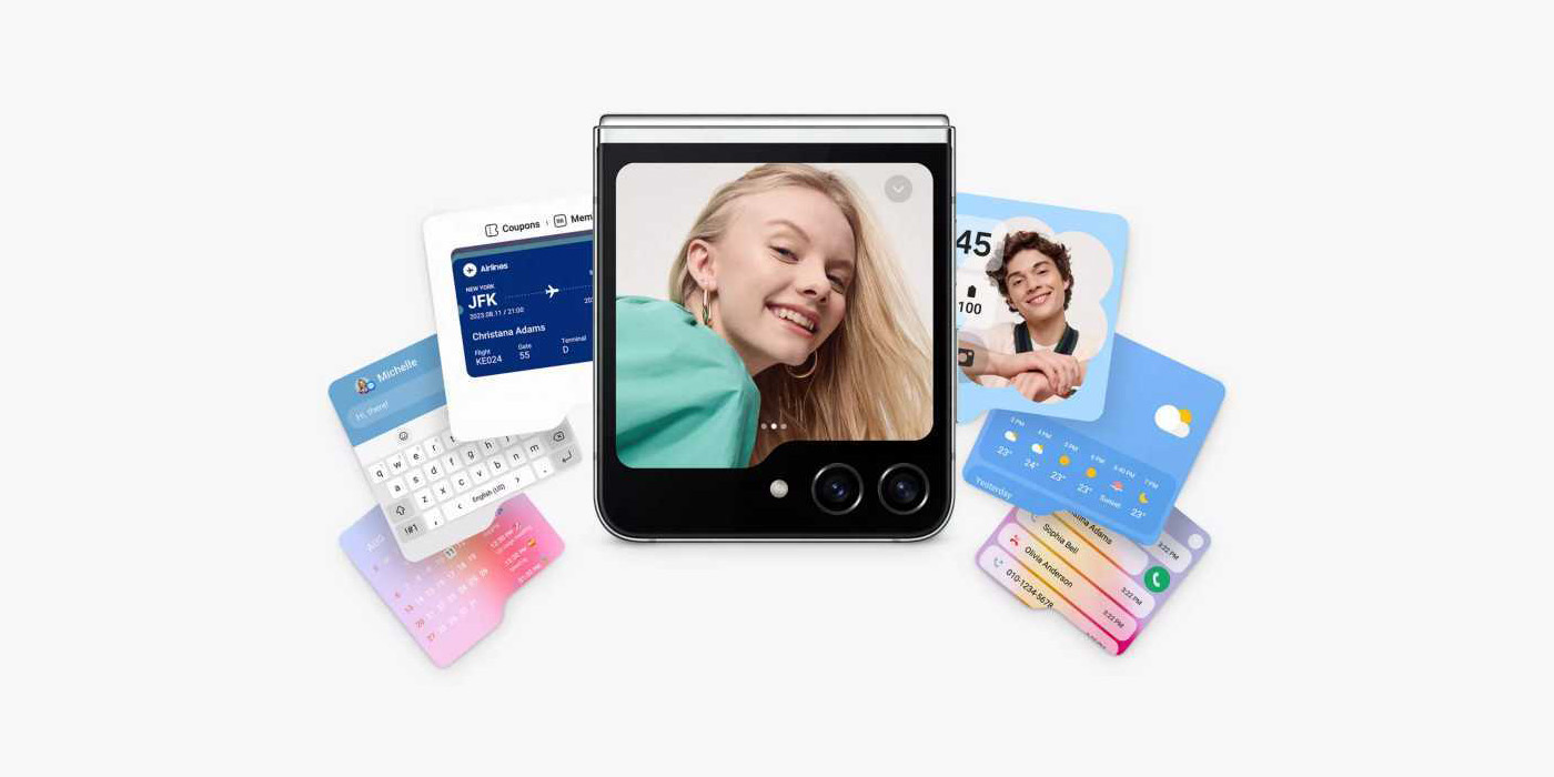 Galaxy Z Flip 5 hinge