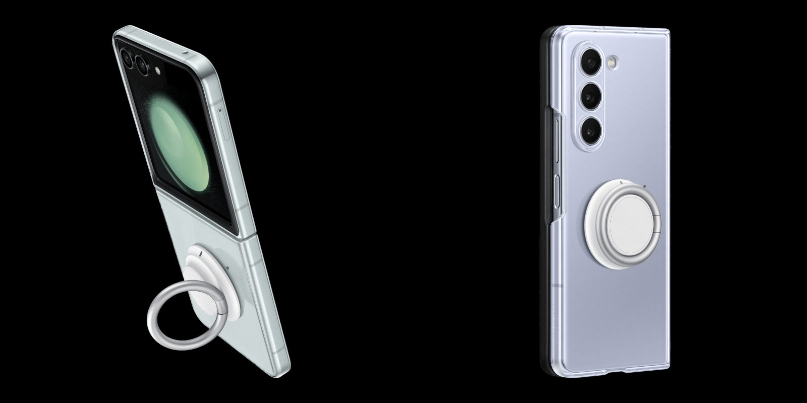 galaxy z fold 5 and flip 5 kickstand case